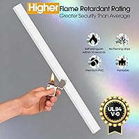 Vista 7 de 212.6in Cord Hider Wall, Cord Covers for 2-3 Wires on Wall, Paintable Cable Hider Raceway, Easier Set-up Wire Hider Wire Covers for Cords on Wall