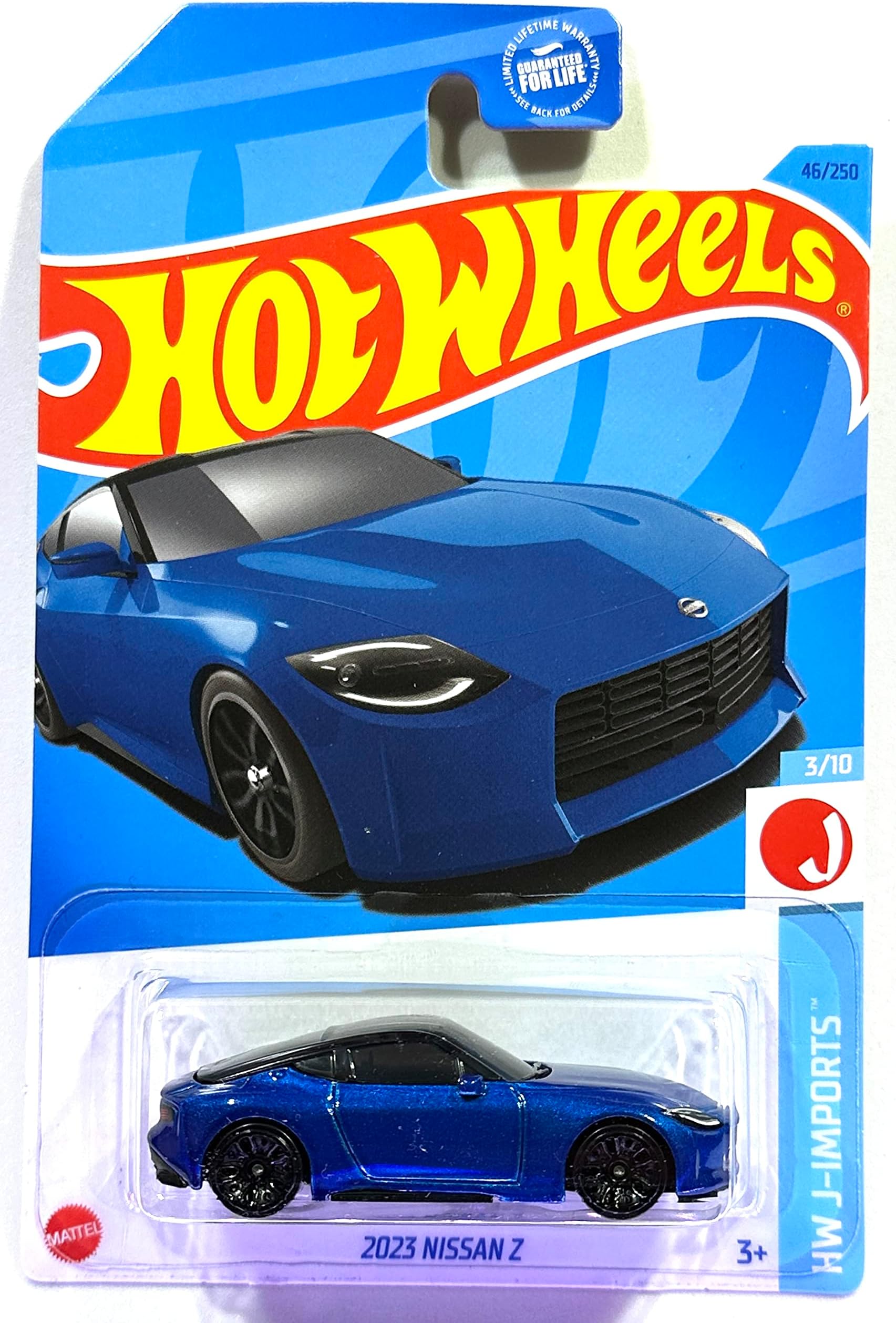 2023 - Nissan Z - HW J-Imports 3/10 - Blue - 2023 - Mint/NrMint Ships Bubble Wrapped in a Sized Box