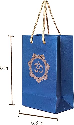 Miniatura 7 de Desi Favors Om - Bolsas de papel  Bolsas de regalo indias, bolsas de recuerdo de fiesta, bolsas de regalo, pequeñas bolsas de papel para regalos
