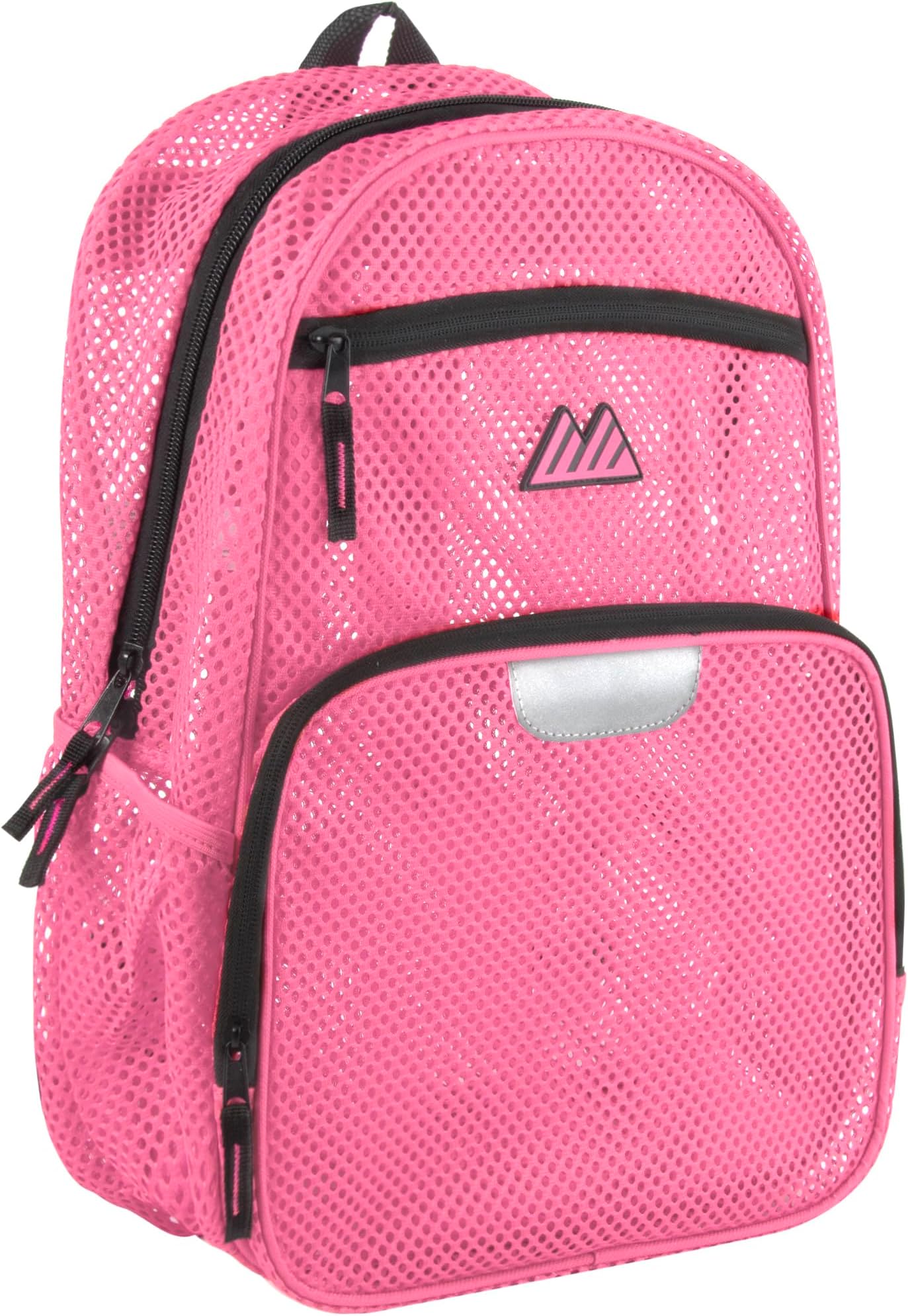 Summit Ridge Collapsible Mesh Backpacks for Adults, School, Beach - Backpack with Reflective Strip and Wire Frame for Support