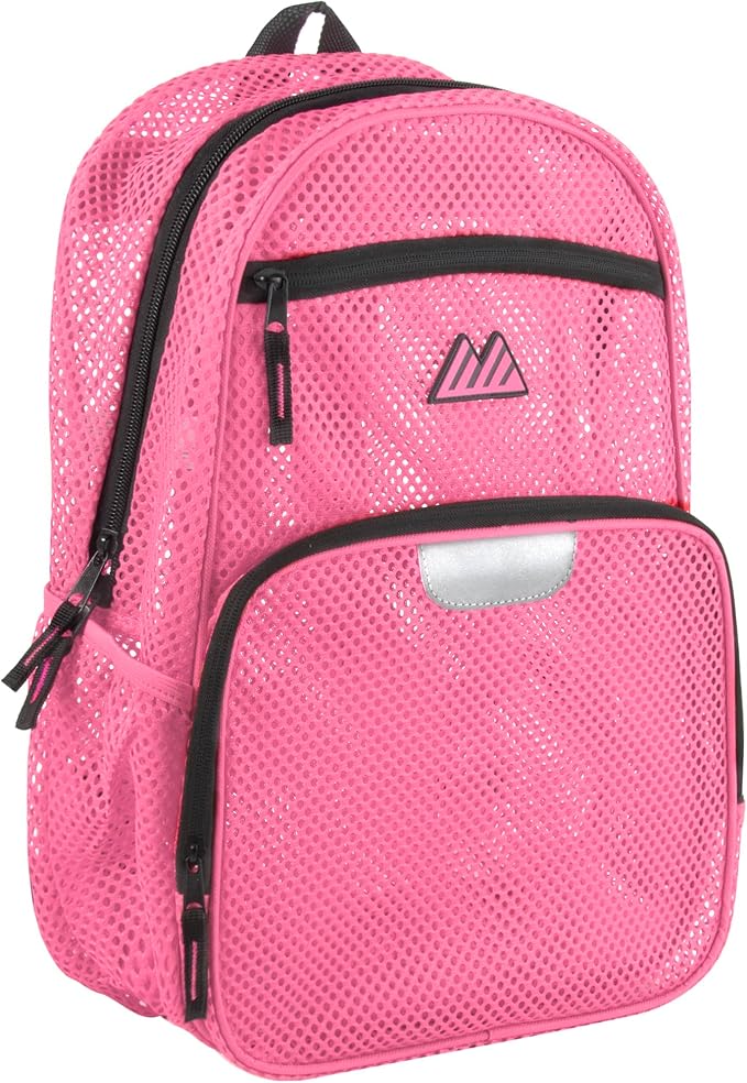 Amazon.com: Summit Ridge Reflective Mesh School Backpack for Teens ...