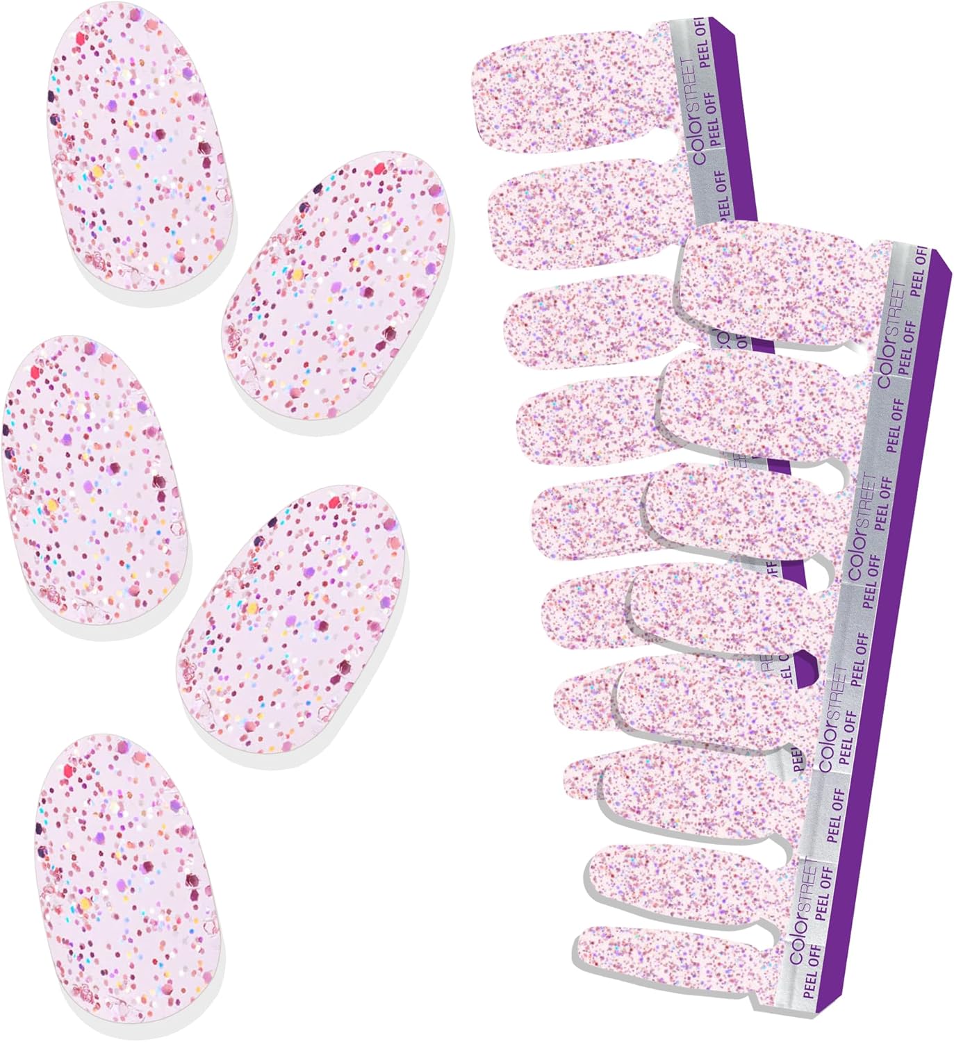 Color Street Anniversary Glitter Strips