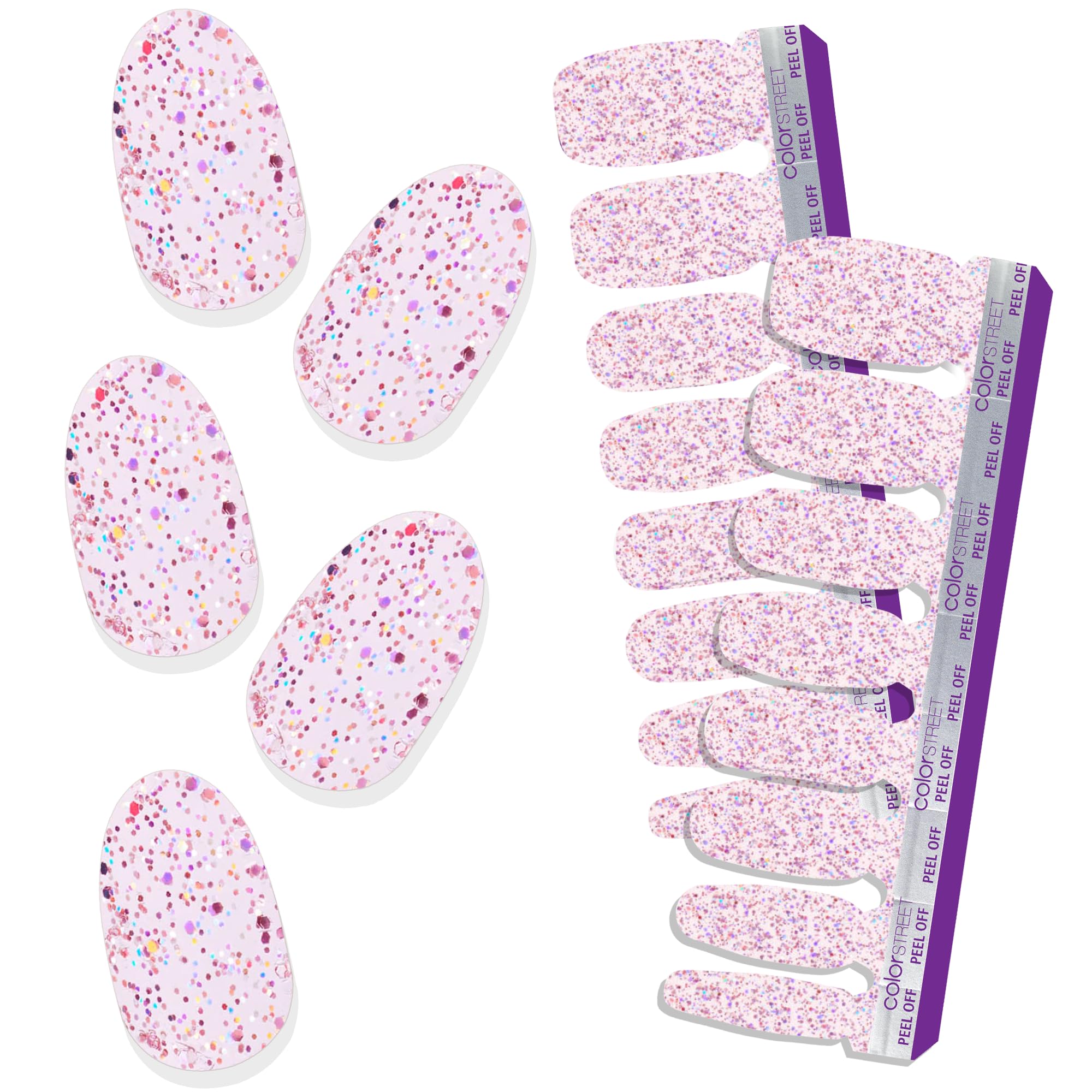 Color Street Anniversary Glitter Strips