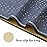 Splat Mat for Under High Chair/Arts/Crafts, WOMUMON 51 Waterproof Spill Mat Washable Non-Slip Floor Protector Splash Mat, Messy Mat and Table Cloth