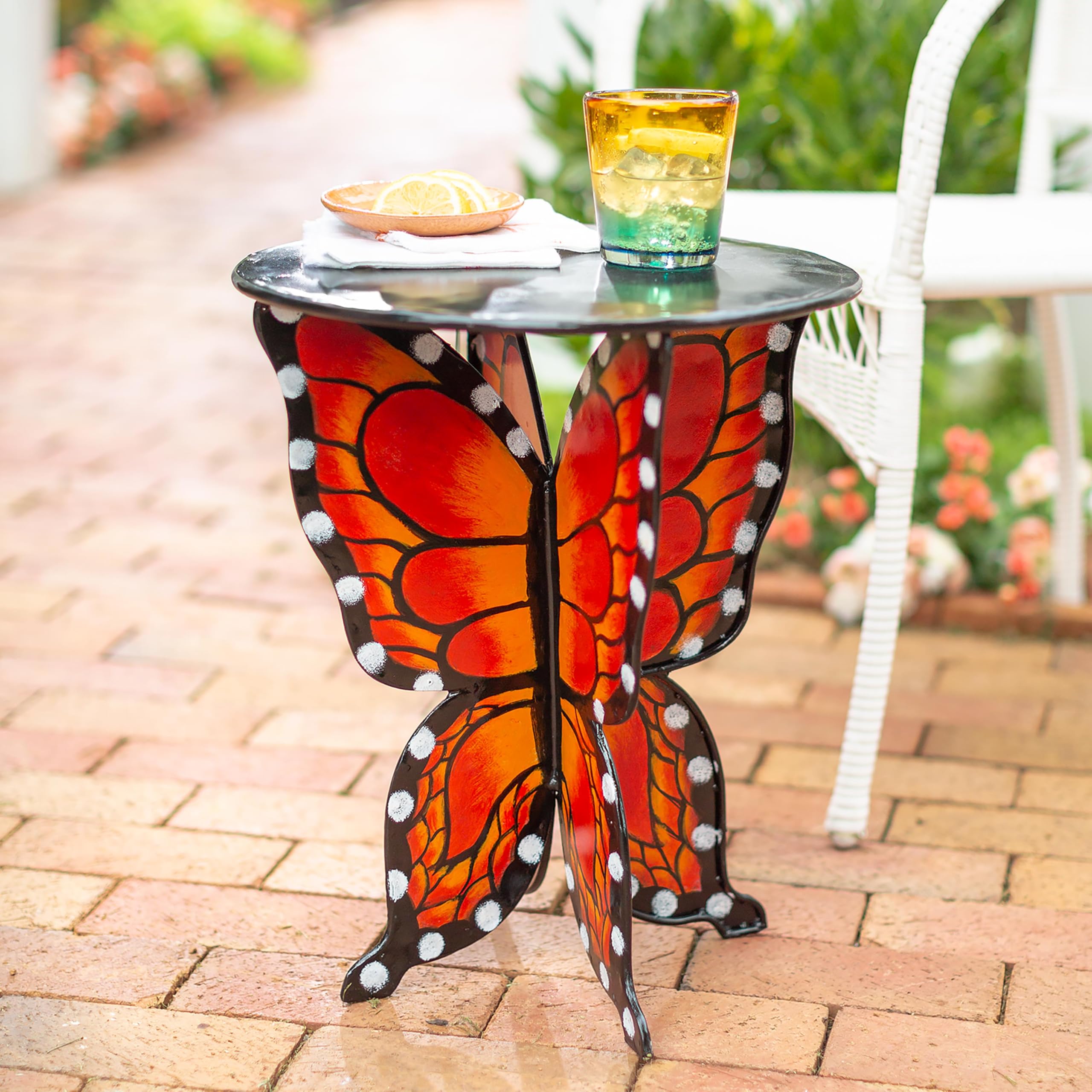 Amazon.com: Evergreen Garden Beautiful Indoor Outdoor Metal Side