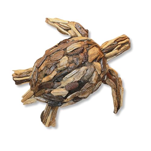 Om Gallery Driftwood Wall Art, Mother Turtle