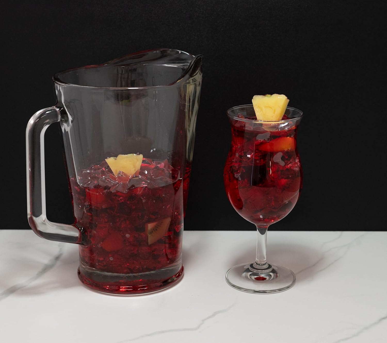 Fake Sangria Glass