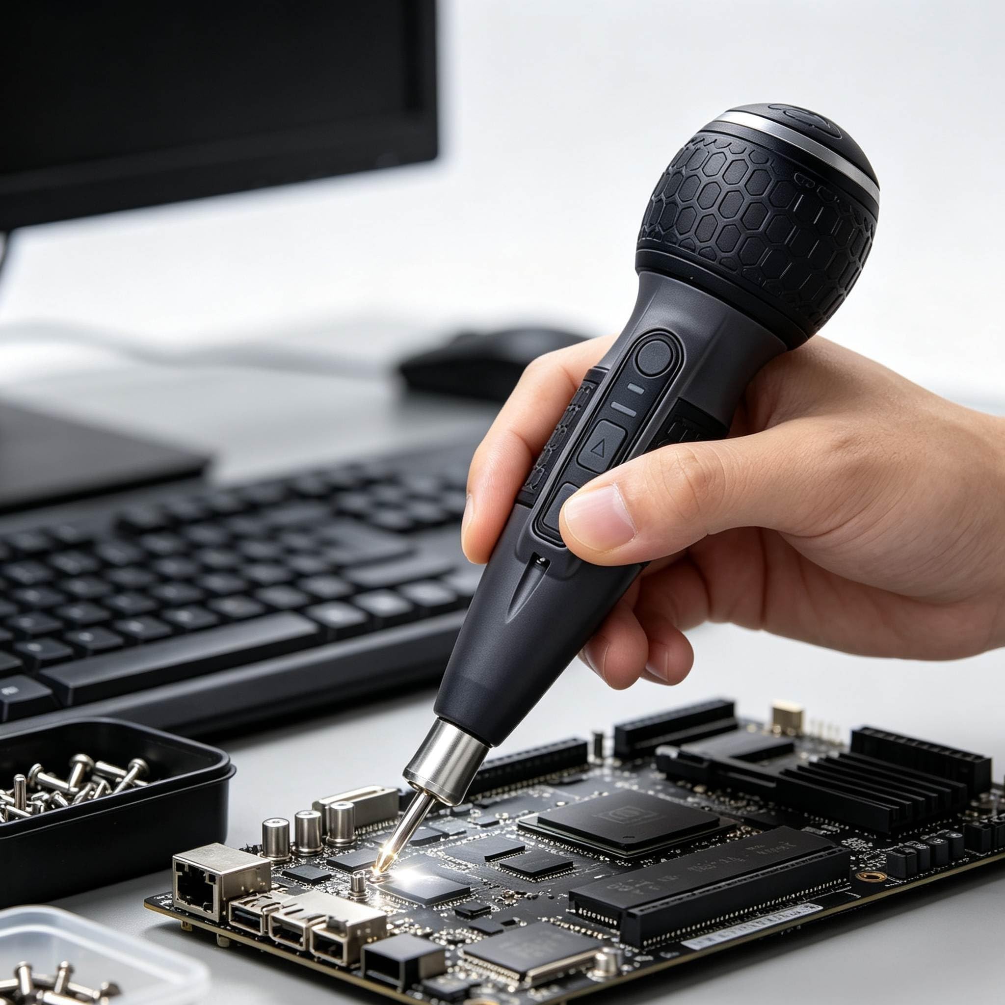 Destornillador Eléctrico Inalámbrico, Par 5N.m, USB-C(grey)