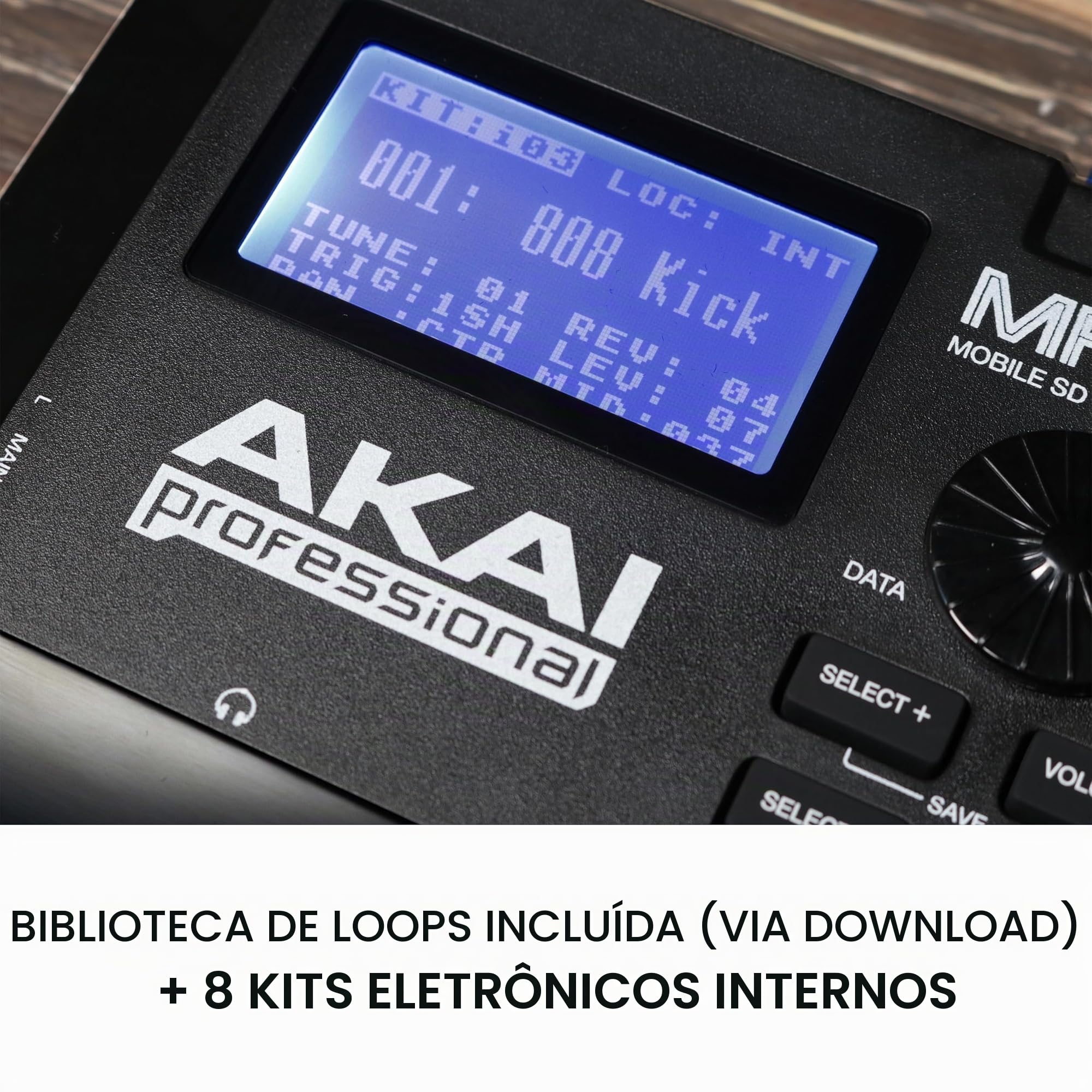 AKAI アカイ サンプラー MPX8 SAMPLER Akai Professional MPX8 – Controlador MIDI Sampleador com