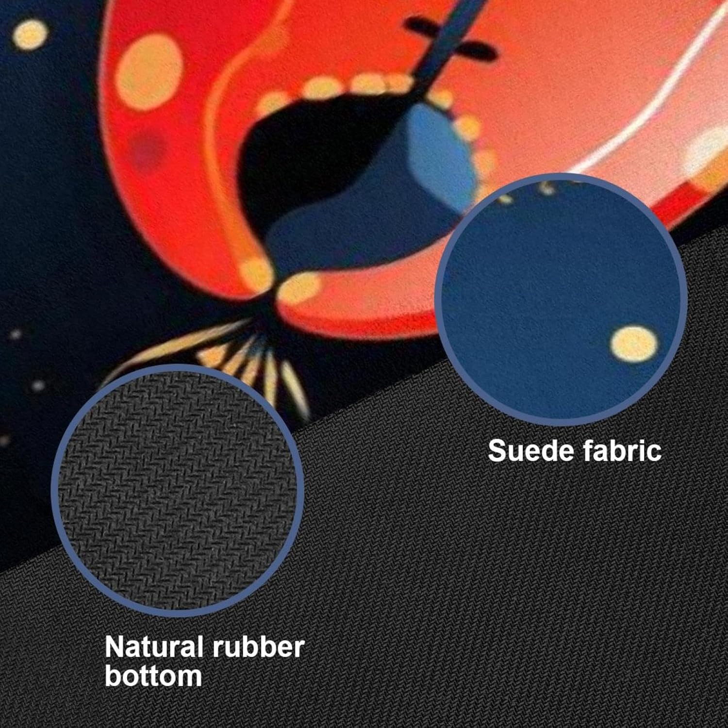 Yoga Towel, Ladybug Pattern Non Slip Sweat Absorbent Hot Yoga Mat Towel for Hot Yoga, Pilates and Fitness - 72.8" x 26.8"