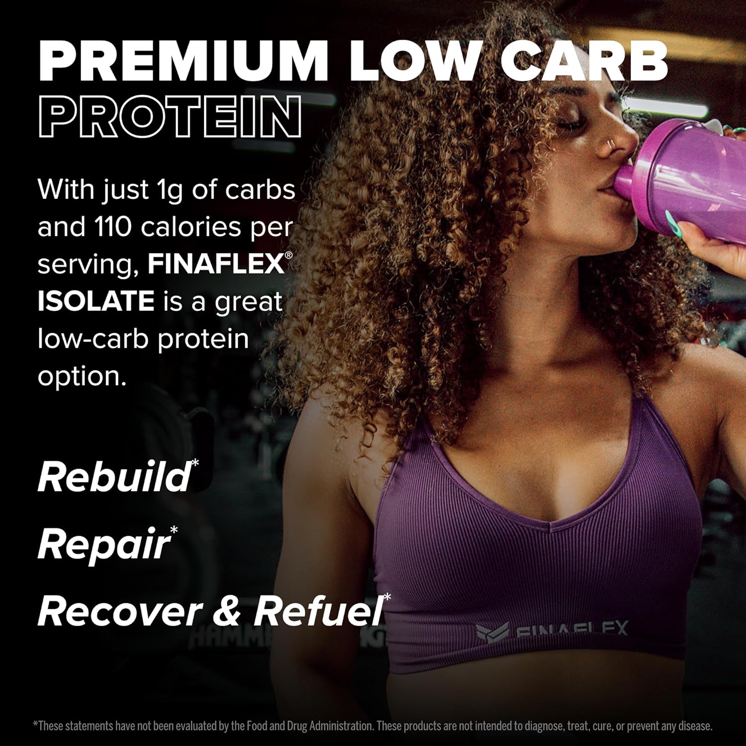 FINAFLEX ISOLATE, Milk Chocolate - 2 lb - 25 Grams of Iso Protein Per Serving - Milkshake-Like Taste - Zero Sugar, Zero Fat & Gluten Free - 30 Servings