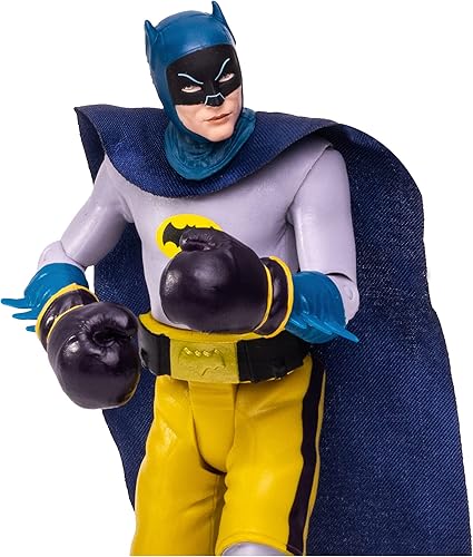 Miniatura 2 de McFarlane Toys DC Batman 1966 Serie de TV Batman Figura de acción Boxeo