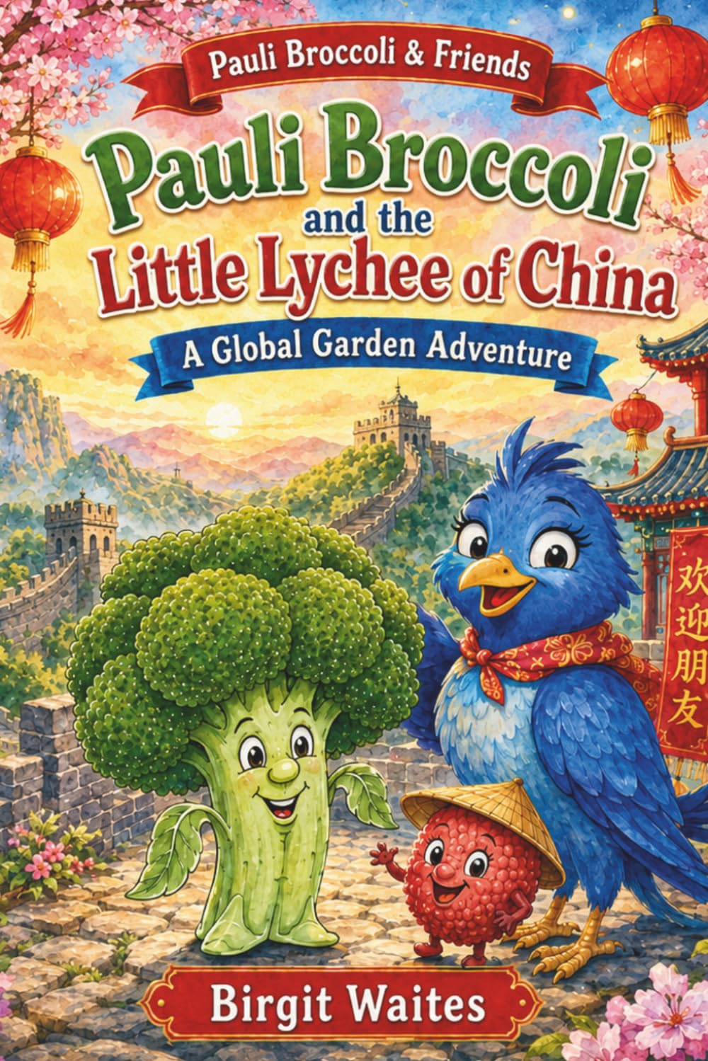 Pauli Broccoli and the Little Lychee of China: A Global Garden Adventure for Kids About Friendship, China, Mandarin Words, Nutrition, and Trying New ... & Friends: The Global Garden Curriculum)