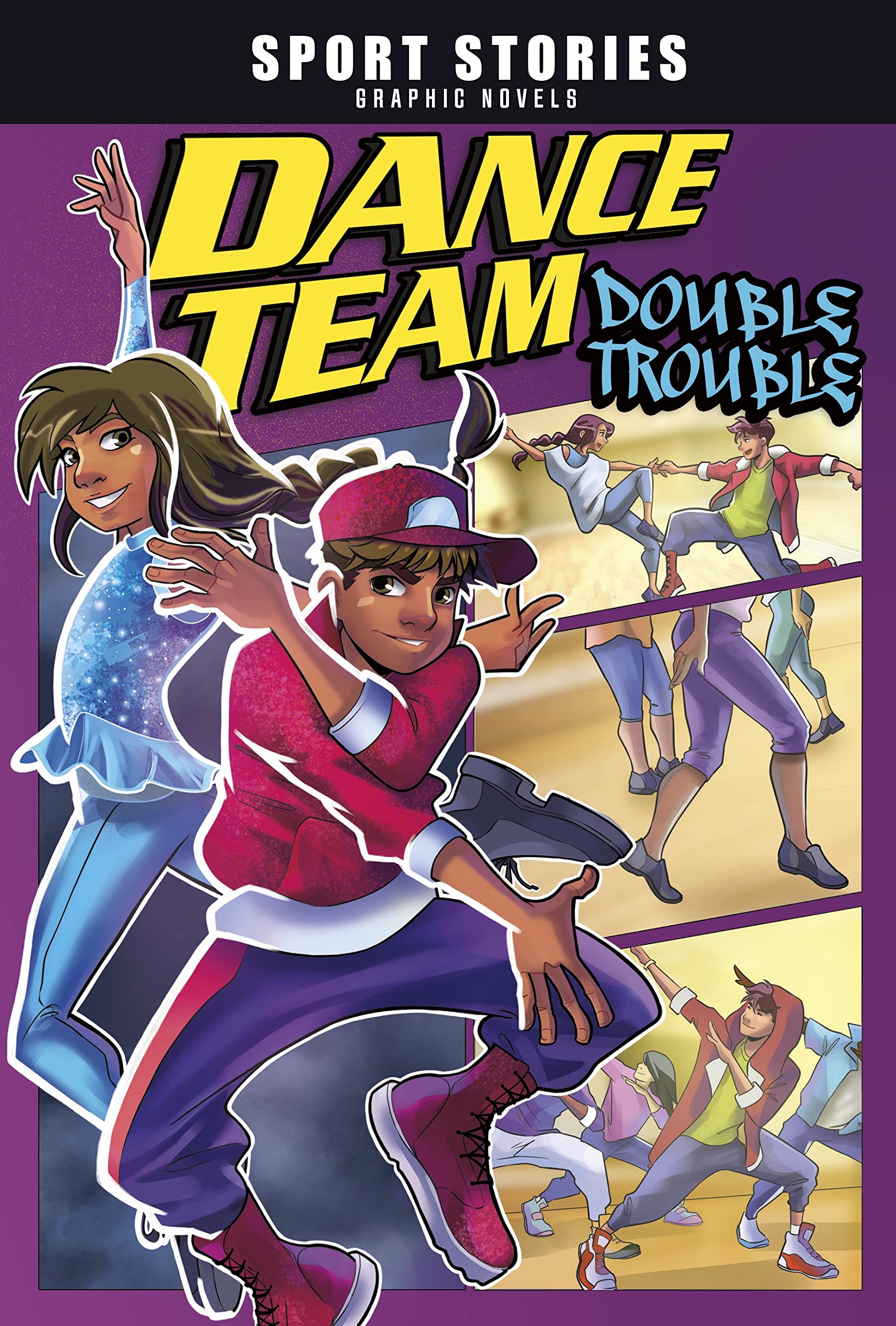 Dance Team Double Trouble (Sport Stories Graphic Novels)