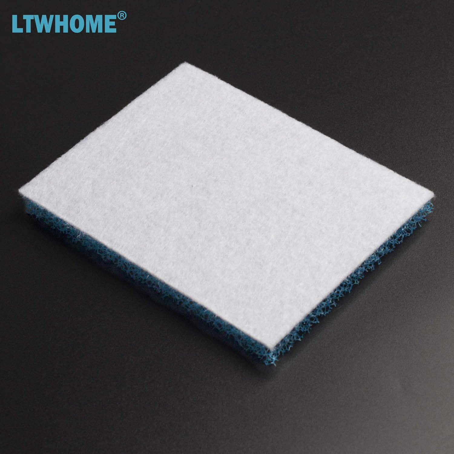 LTWHOME Replacement Poly Foam Pad Fit for Fluval C2 Fluval C Clip-On Filter Foam (Pack of 20)