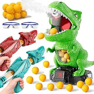 Dinosaurier-Schießspielzeug mit 36 Schaumbällen