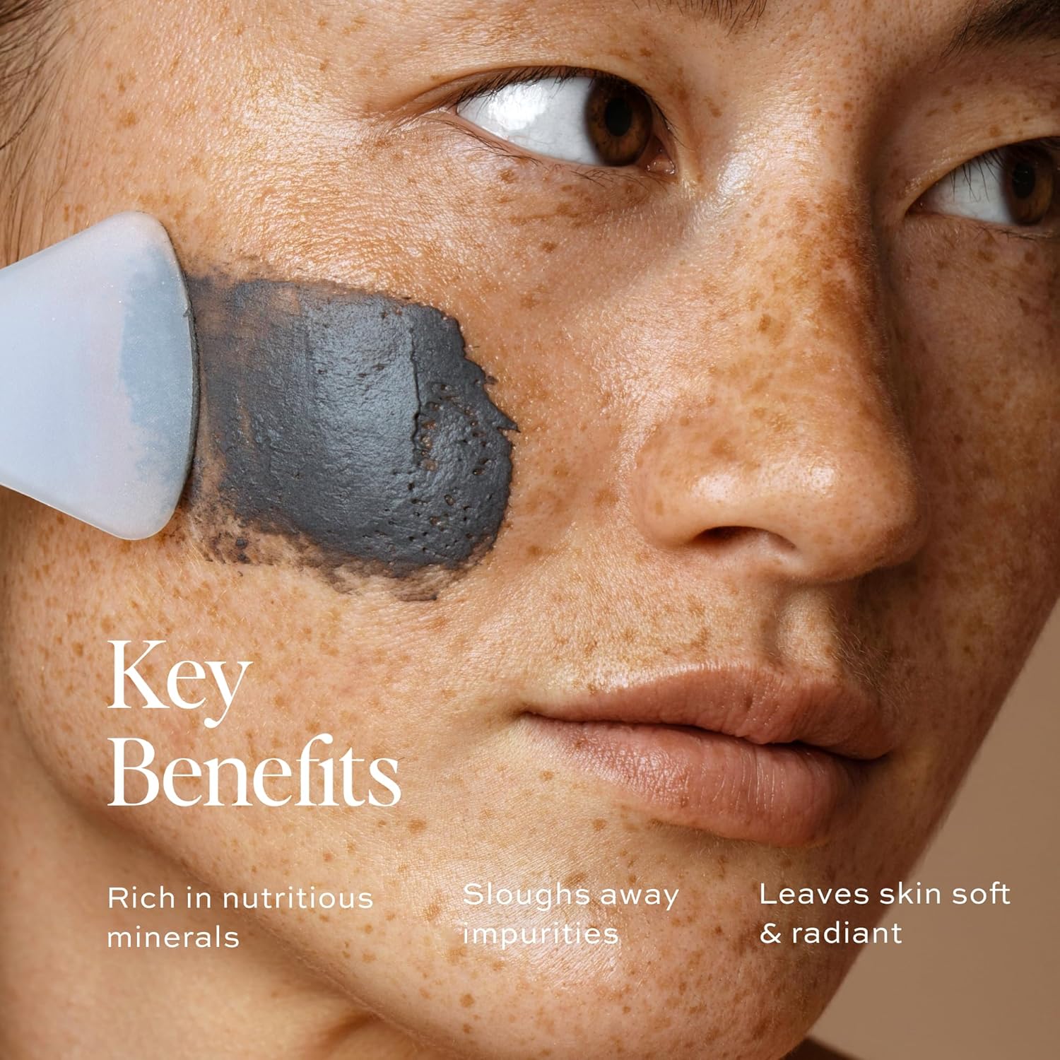 DIME Beauty Detox Mud Mask with Dead Sea Mud, Self Care Facial Mask that Nourishes and Brightens Dull Skin, 3.38 oz / 100 ml - Image 3