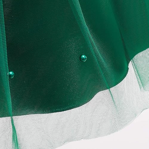 Miniatura 6 de 3M-9T - Vestido de flores para bebé niña bordado Paqeant fiesta boda encaje vestidos