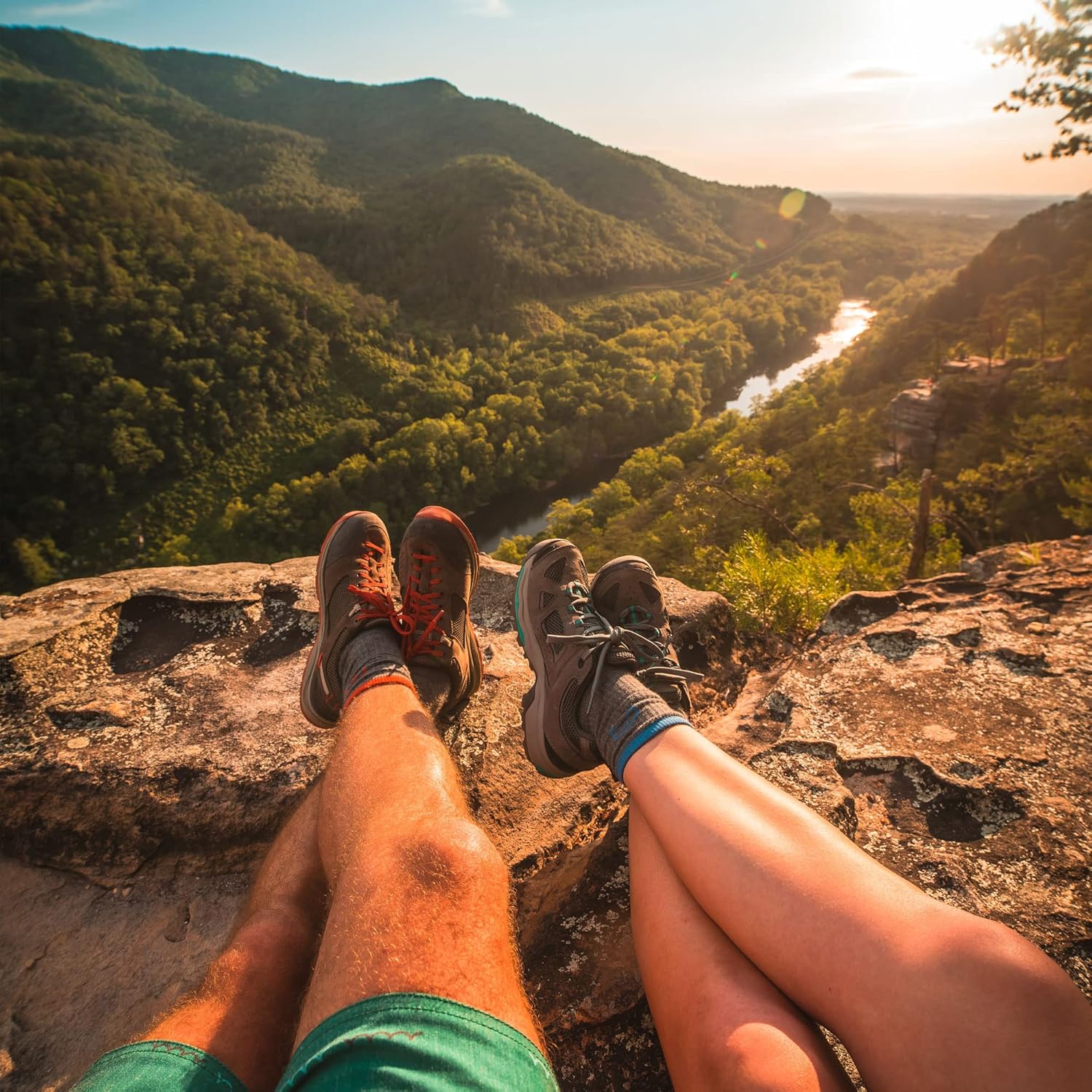 CloudLine Men’s and Women’s Merino Wool Hiking Socks - Cushioned, Warm, Anti-Blister, Moisture Wicking, Made in USA - 3 Pairs - Image 7