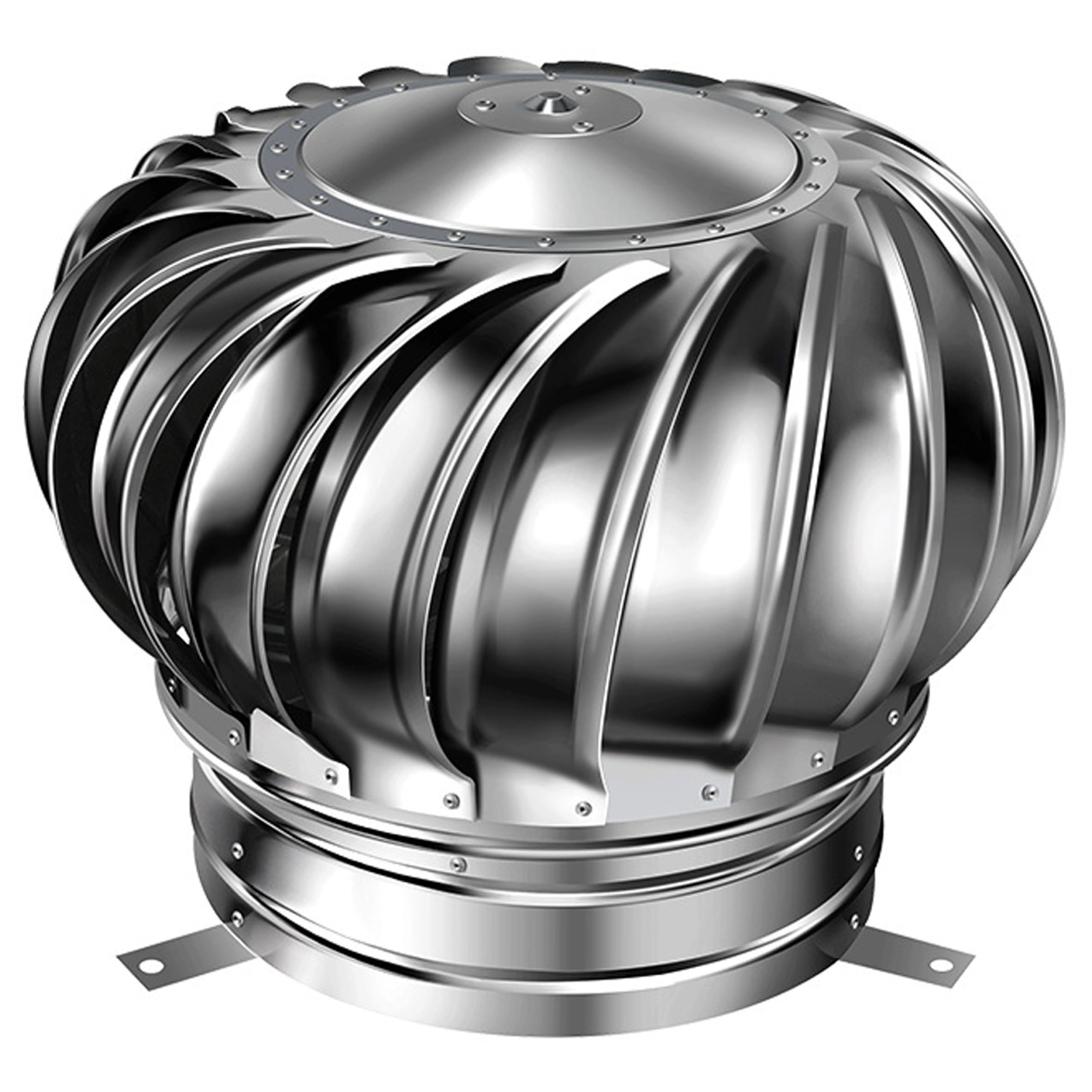 Ventilador de techo para turbina eólica contra calor y humedad