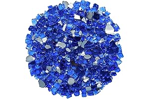 iShyan Fire Glass in Cobalt Blue: Enhance Your Fire Feature