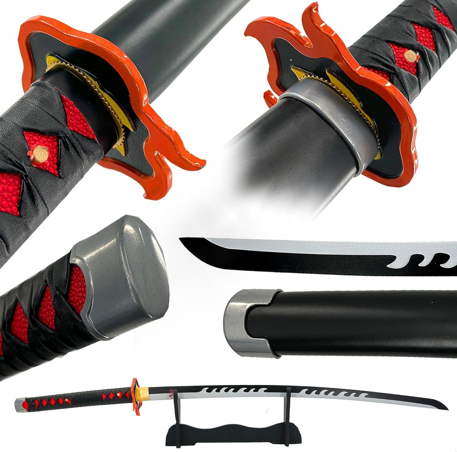 MedievalDepot Demon Slayer Katana Replica Collection – Handmade Anime Swords for Cosplay, Display & Collectors