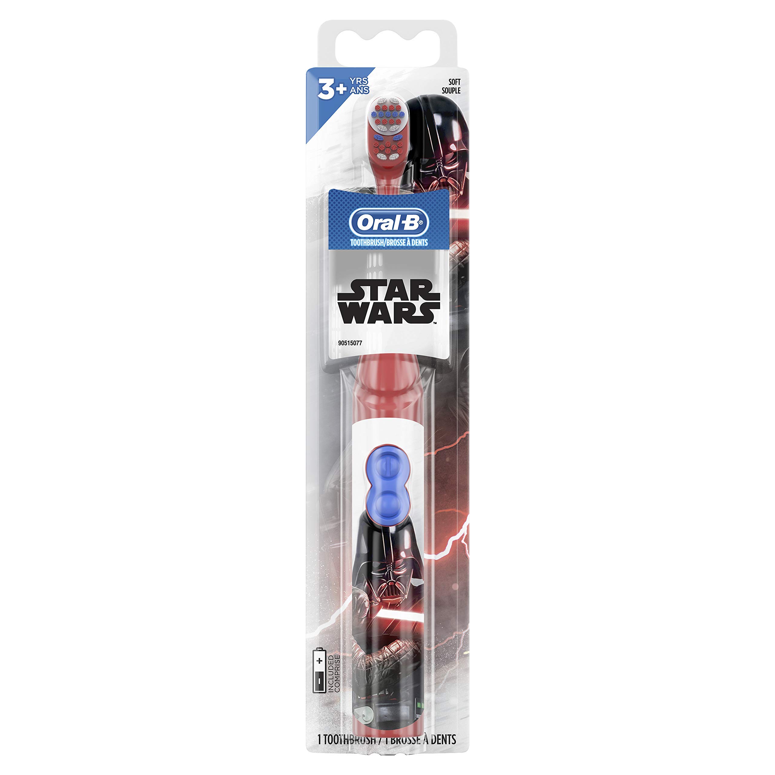 Oral-B Pro-Health Disney Star Wars Battery Power Electric Toothbrush For Kids,Characters/Color May Vary(For Children Age 3+)