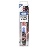 Oral-B Kids Battery Power Electric Toothbrush Featuring Disney's Star Wars for Children and Toddlers age 3+, Soft (Characters May Vary), Multi