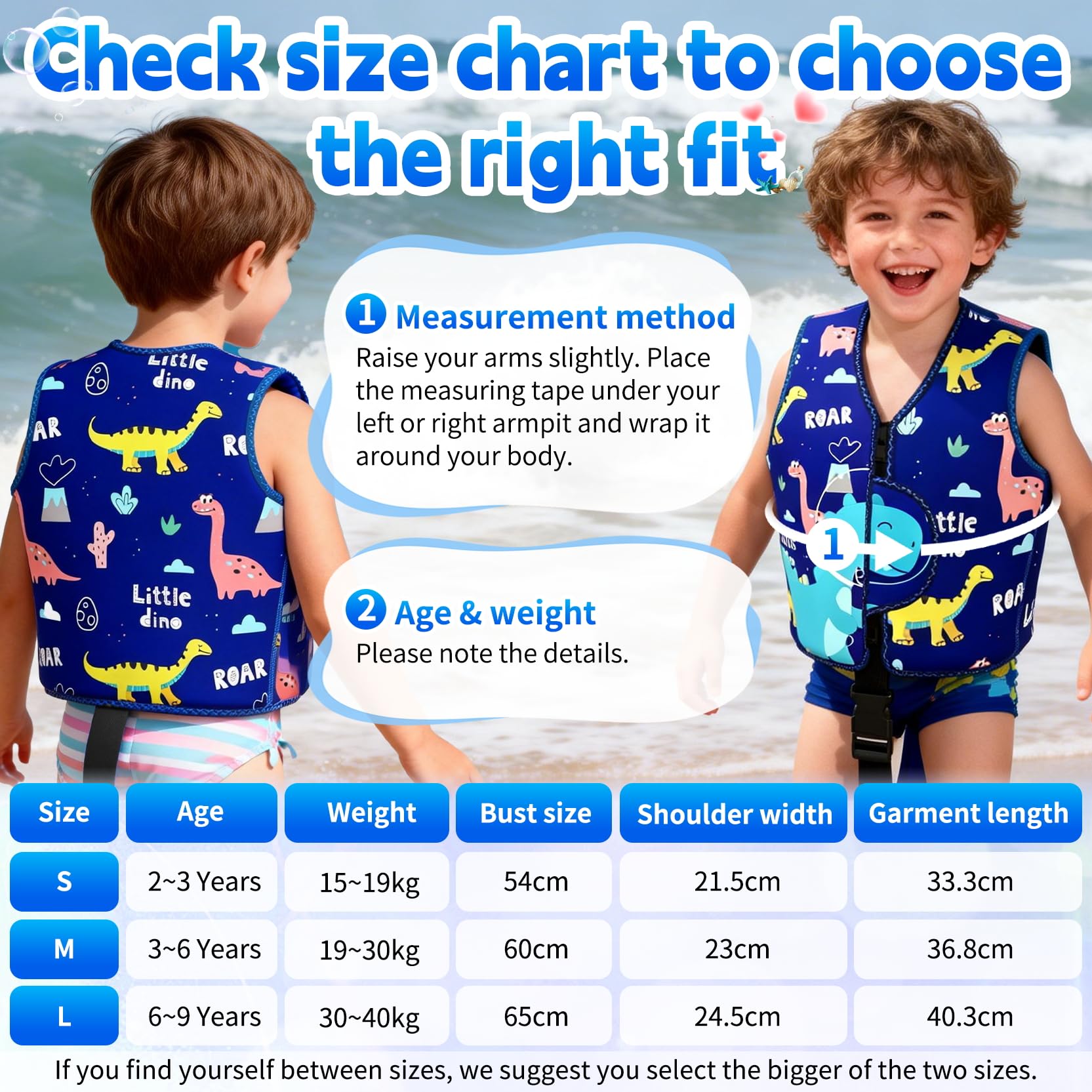 Schwimmweste Kinder 3-6 Jahre,Auftriebsweste Float Jacket für Kinder und Babys,Schwimmtraining Auftrieb Badeweste für Mädchen & Jungen Schwimmhilfe Badeanzug Assist Badeweste