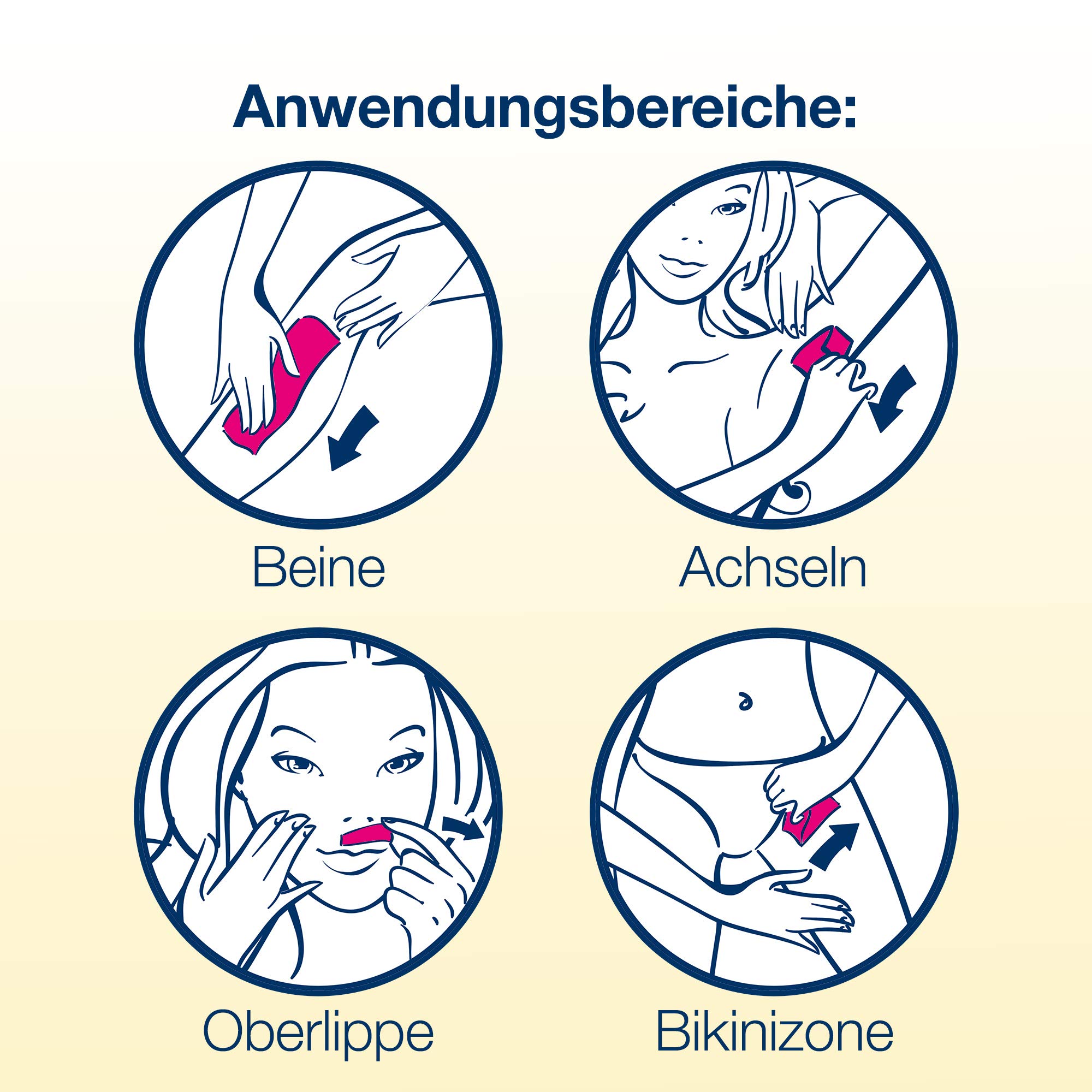 Veet Warmwachsperlen 3er Pack 230 g Bienenwachs für Haarentfernung im Wachserhitzer
