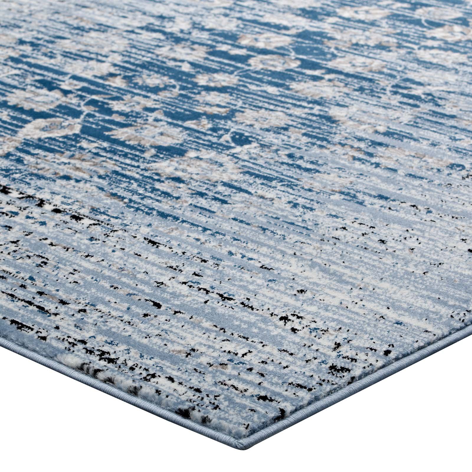 Amazon.com: Modway Chiara Distressed Floral Lattice Contemporary