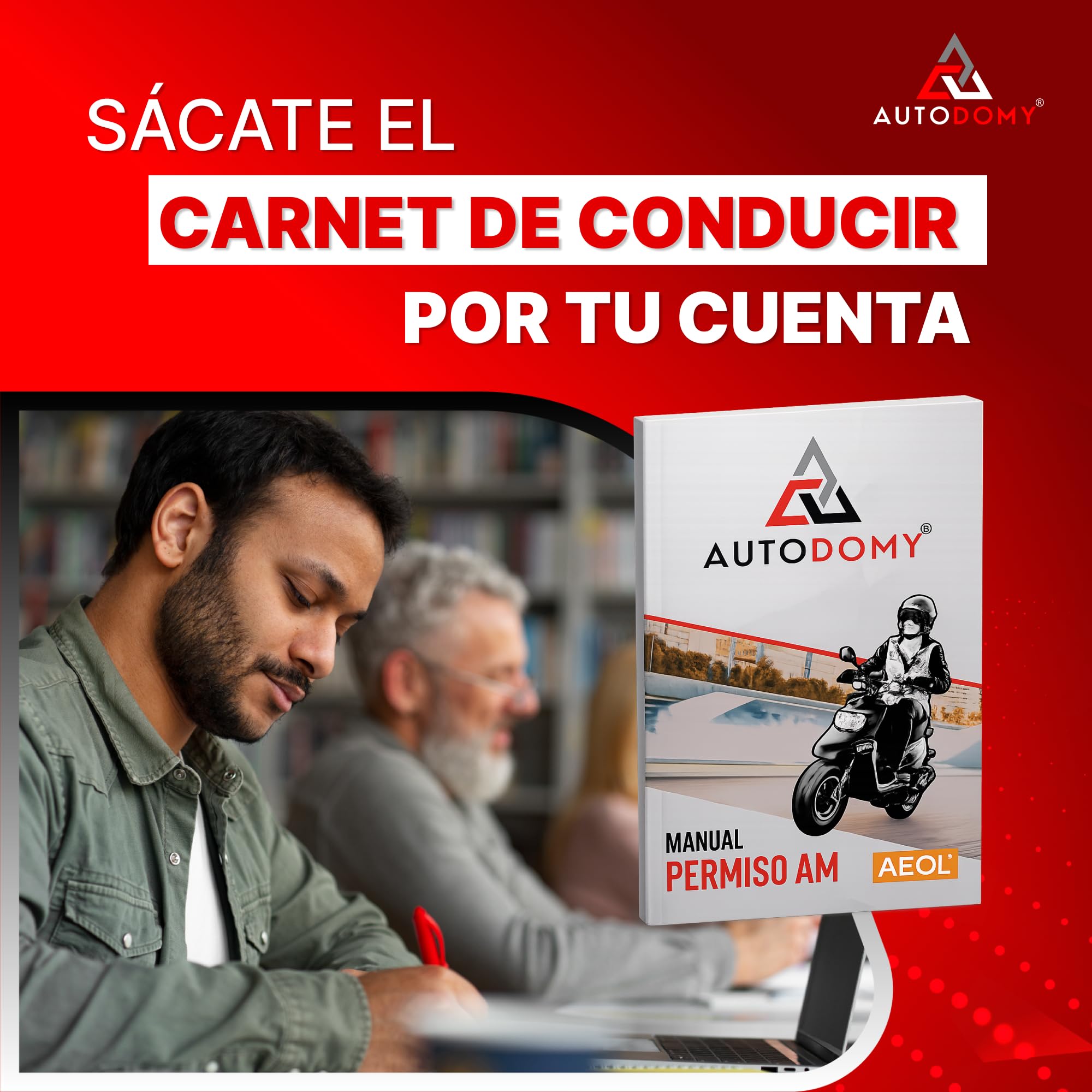 Autodomy AEOL Manual Permiso Am Ciclomotor. Actualizado 2026 — view 3