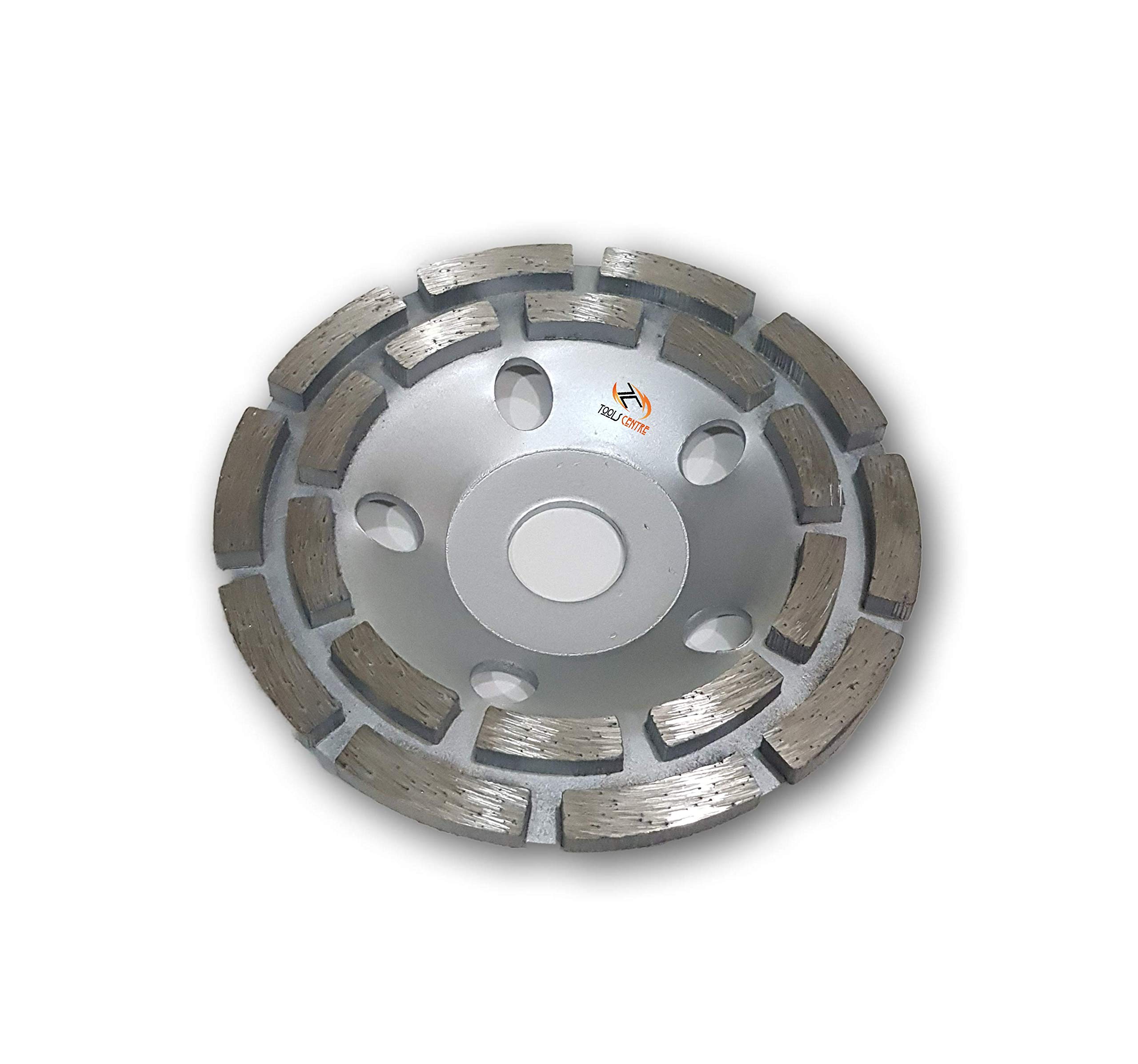 Tools Centre™ 5" Diamond Segment Grinding Cup Wheel, Double Row Segment Grinder Disc For Concrete Granite Stone Marble (125mm). (B07PLX9VM1) Amazon Price History, Amazon Price Tracker