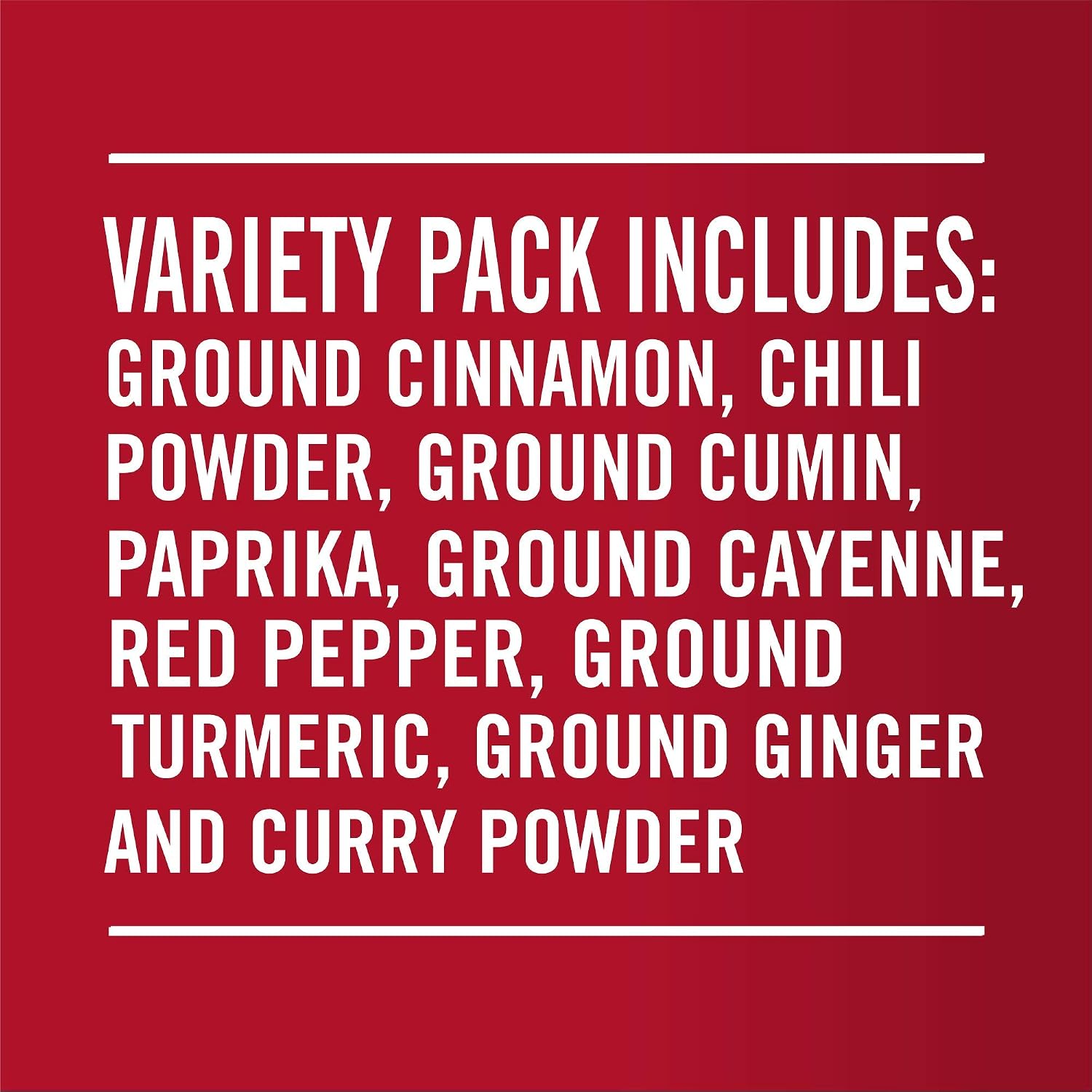McCormick Everyday Essentials Variety Pack, 0.05 lb