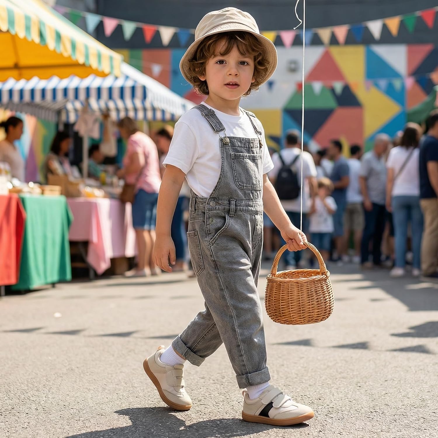 Toddler Wide Toe Box Barefoot Shoes Boys Girls Sneakers Zero Drop Kid Tennis Running Shoes Lightweight Non-Slip Comfortable Infant First Walking Shoe Outdoor Activities School - Image 2