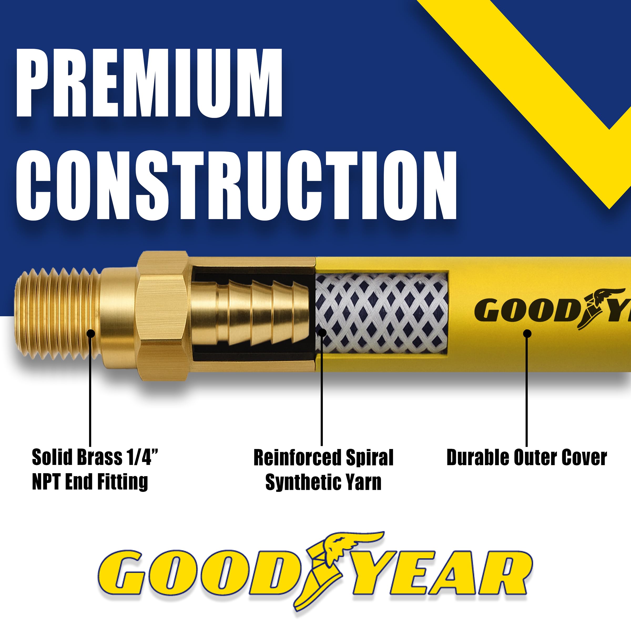 Goodyear 50' x 3/8