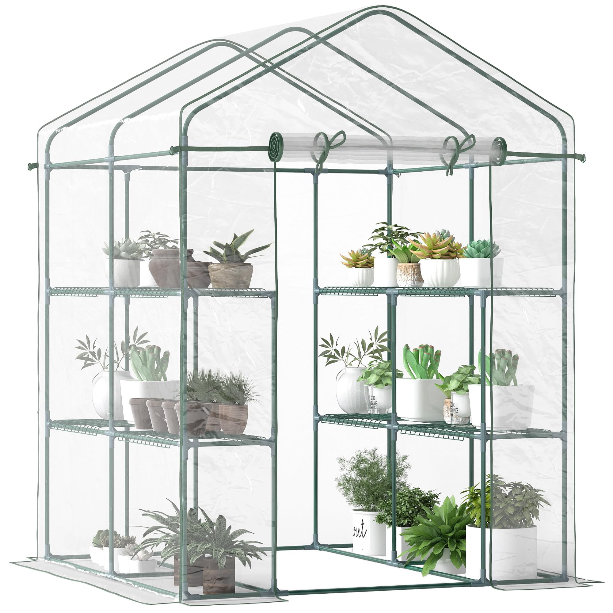 【新品】NEIGHBORHOOD SRL . MINI GREENHOUSE Mini Greenhouse, 47.2”(L) x31.5”(W) x47.2”(H) Greenhouses