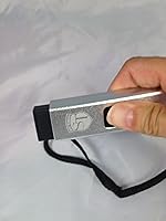 Vista 1 de Slider 3 Millones de Voltios Mini Stun Gun Linterna Plata