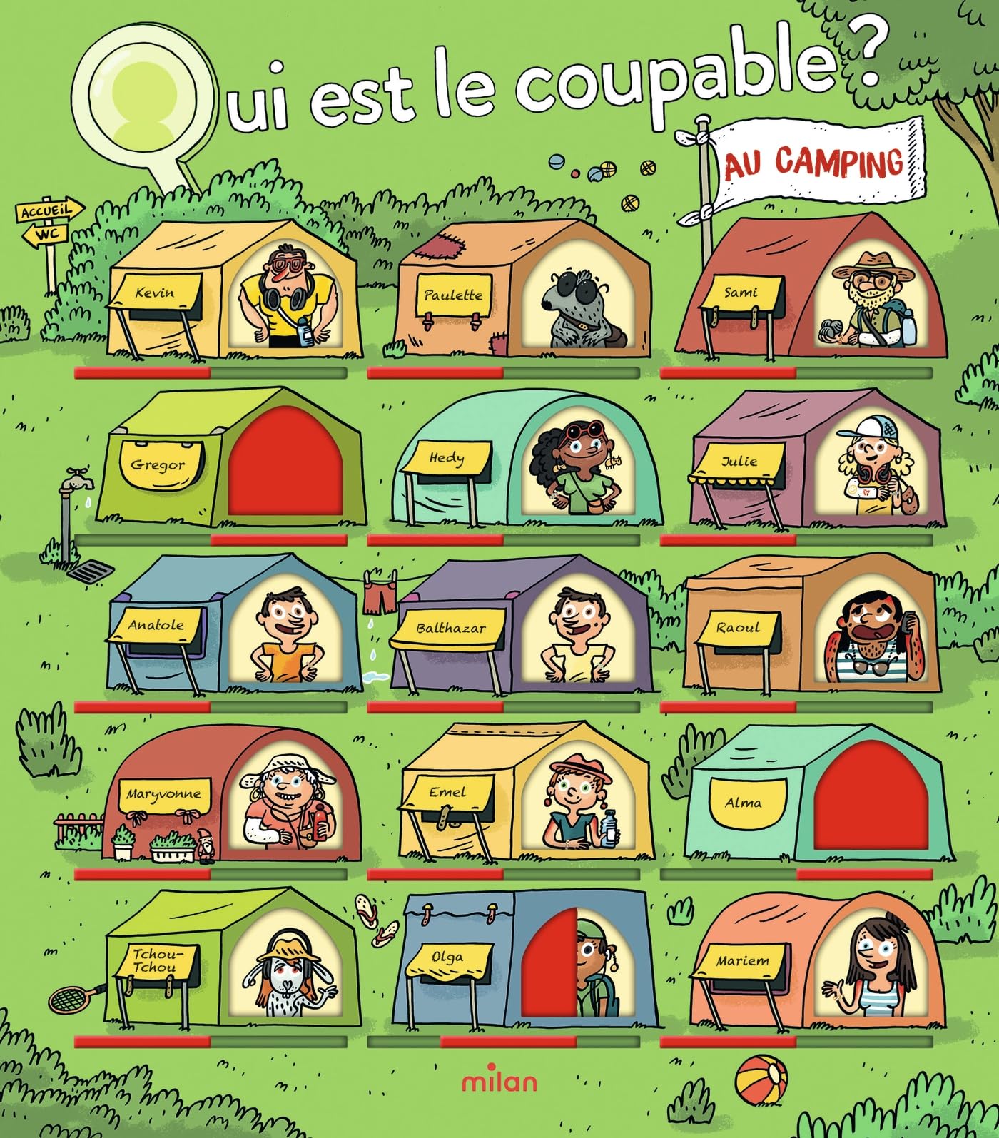 Qui est le coupable au camping ?