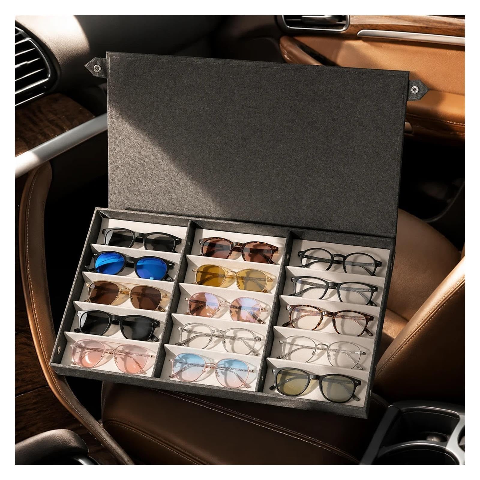 Organizador de gafas de sol Organizador de gafas sol viaje