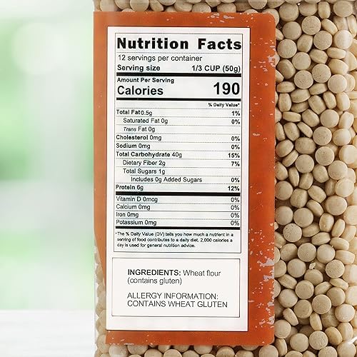 Miniatura 2 de Barons Original Israeli Couscous Toasted Pasta  100% Natural Pearled Noodles for Salads, Soups & Side Dishes  Cooks in 10 Minutes!  Kosher  1 Pack