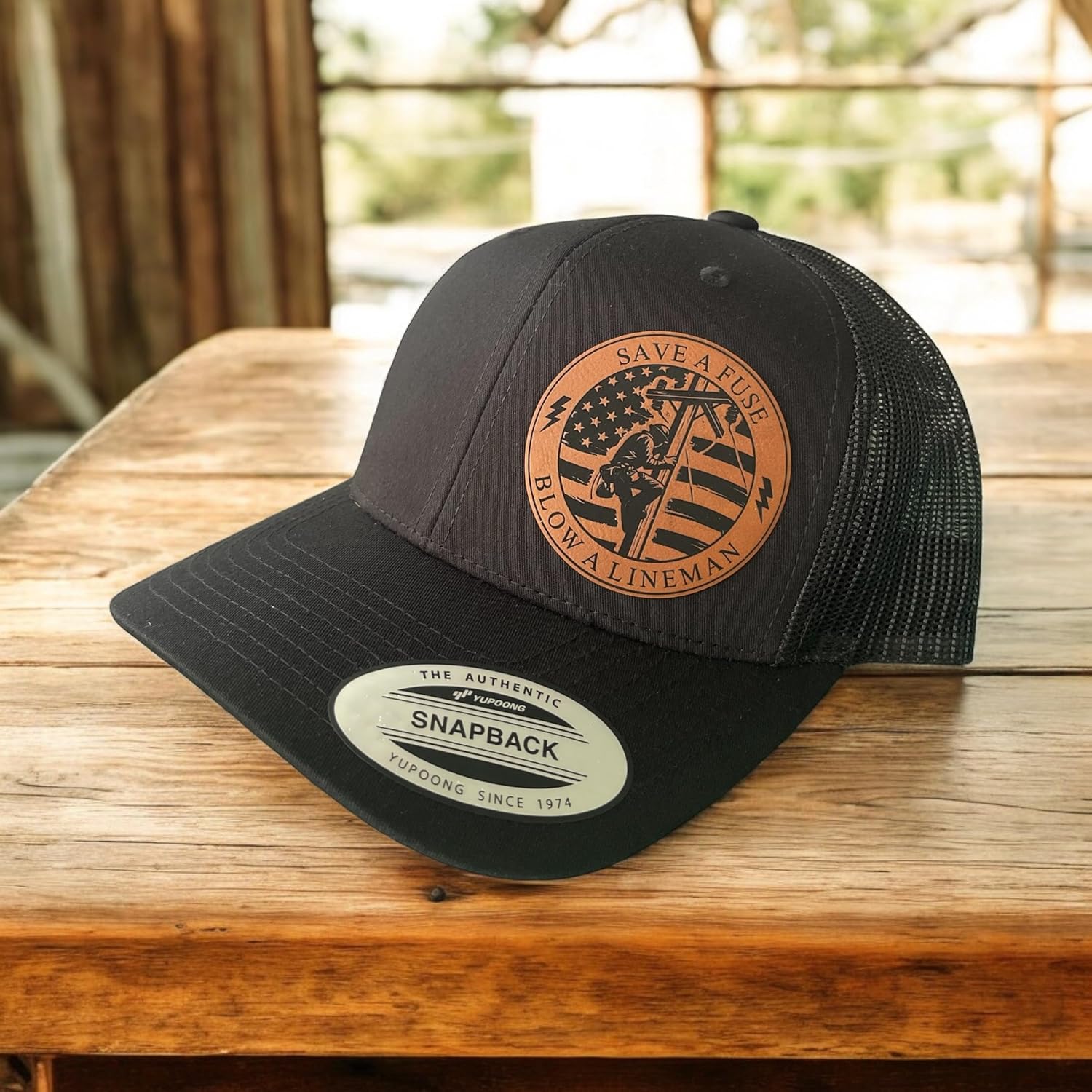 BUBBLEHEAD INK Lineman Gifts for Men, Lineman Hats for Men, Lineman Apparel, Power Lineman Gifts for Dad, Birthday