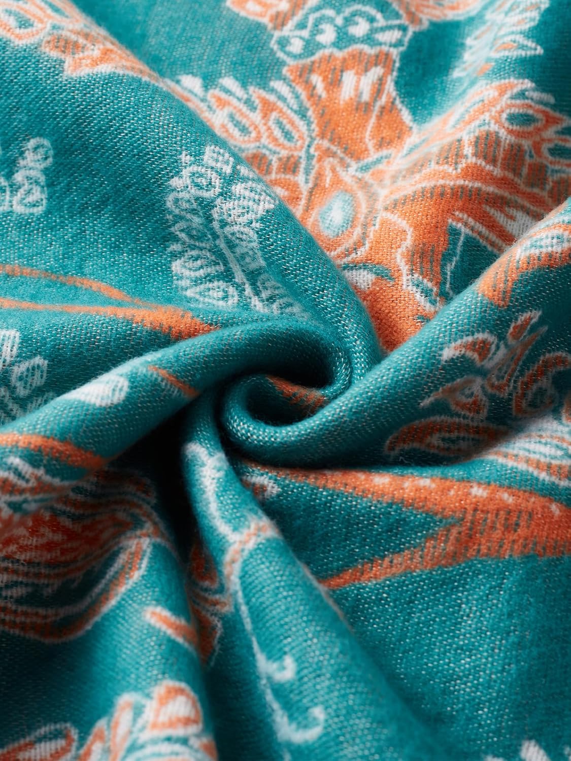 Women's Reversible Pashmina Shawl Wrap for Women Big Scarf Holiday Gifts - Image 3