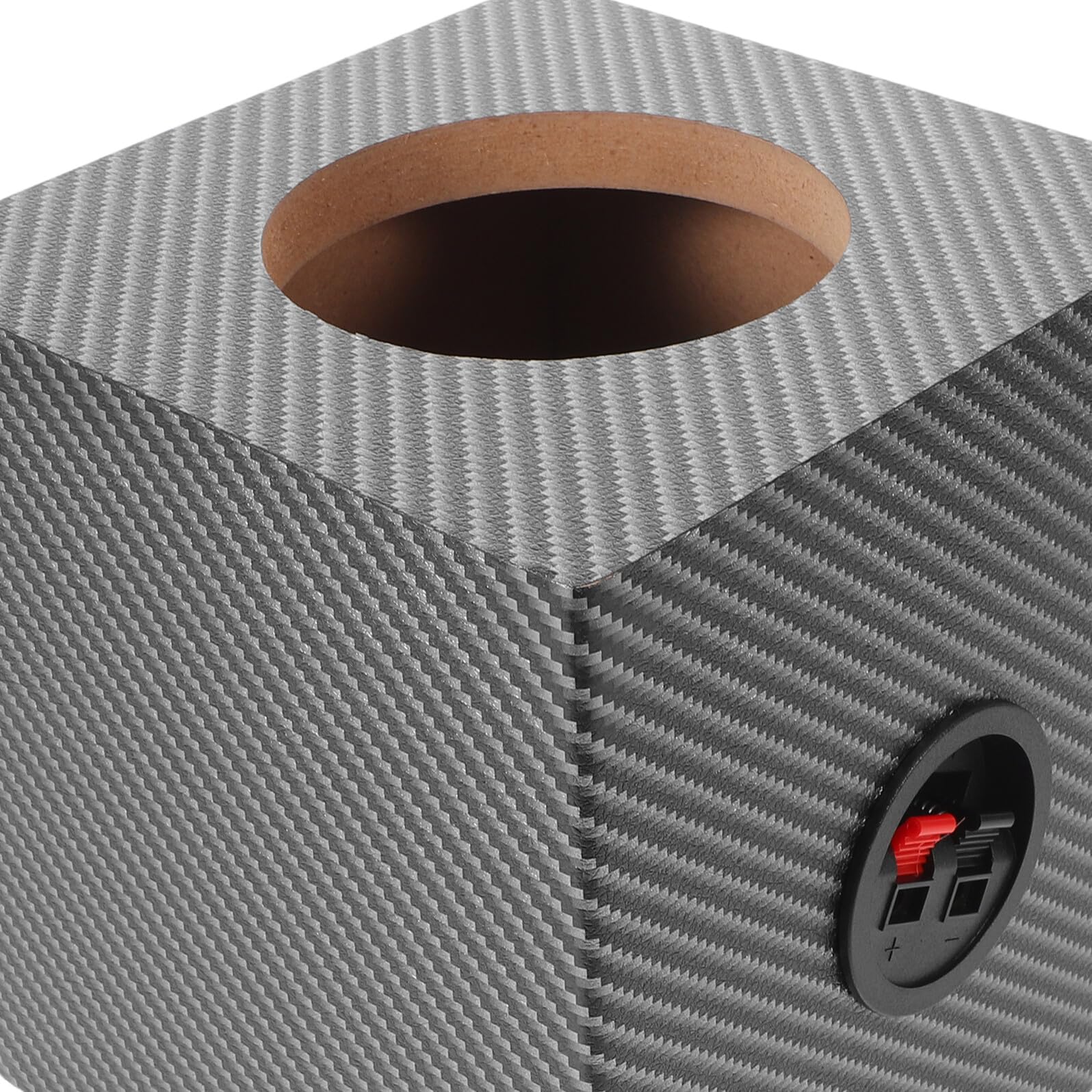 Cassa Subwoofer Auto in Legno Sigillata con Isolamento Acustico Box Speaker Portatile per Upgrade Audio Te Riduzione Rumore e Bassi Potenziati