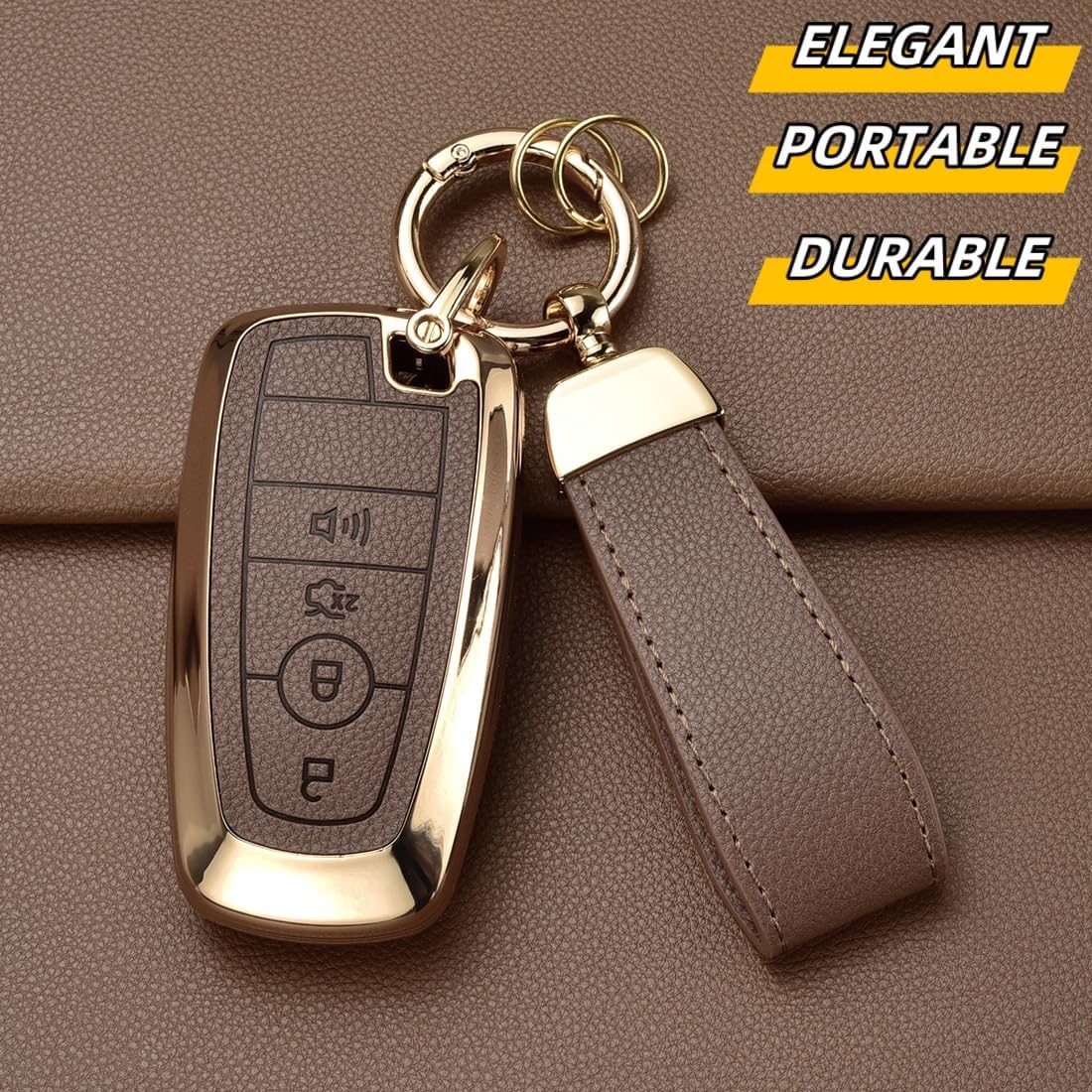 Key Fob Cover for Ford Explorer Fusion Escape Edge Expedition F150 image 4