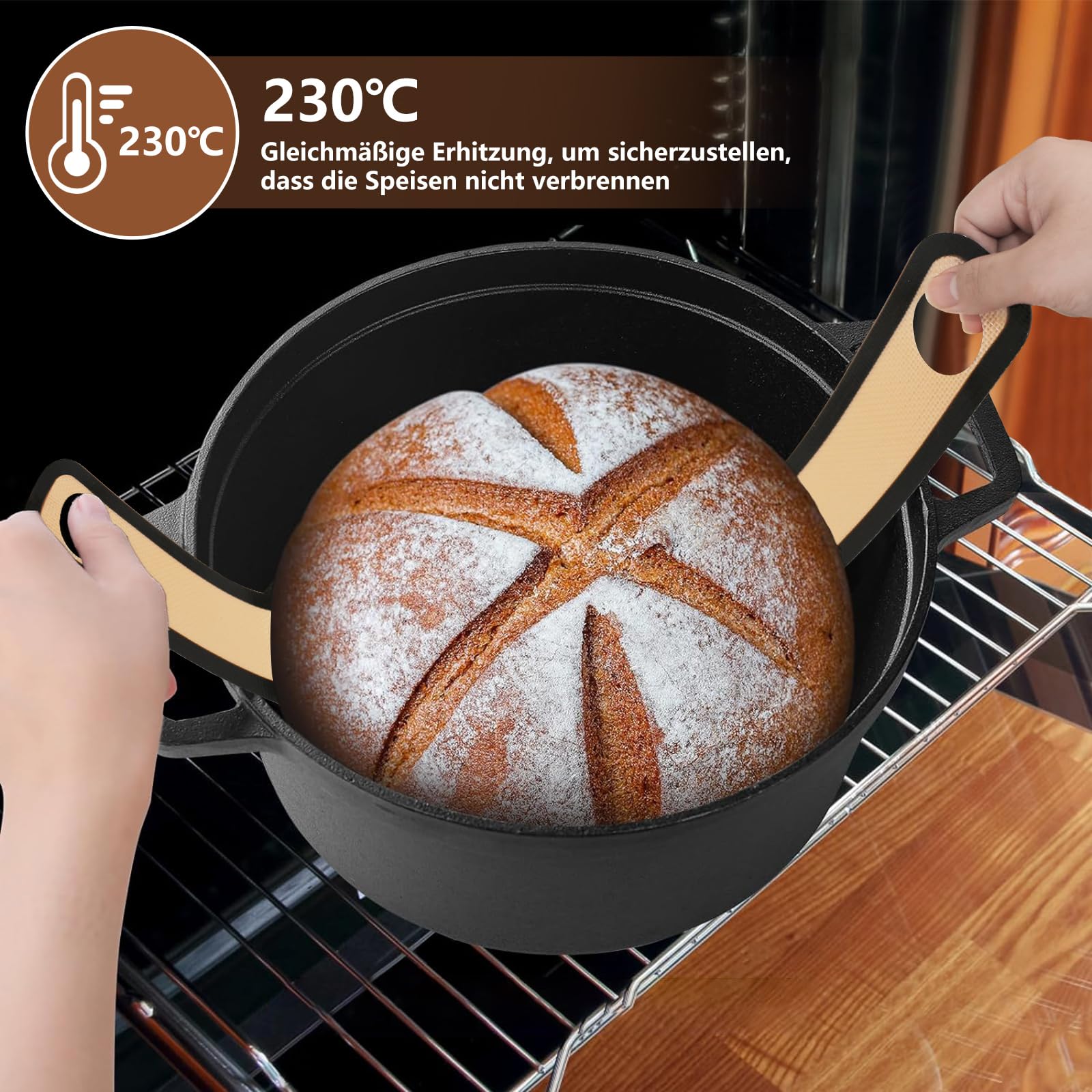 Siliconen Bakmat 'Kleine Pudding' - 8 stuks - Woerdman Kookkado