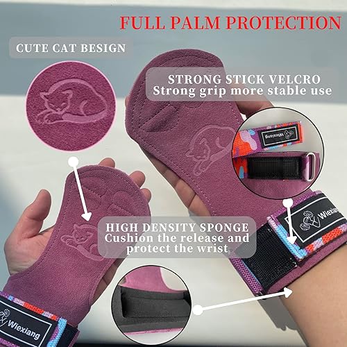 Miniatura 5 de Adjustable Neoprene Padded Wrist straps for Weightlifting,Weight Lifting Straps Gym weight lifting wrist wrapsGym Accessories for women for