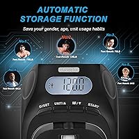 Vista 6 de Handeful Grip Strength Tester Trainer - Dynamometer Handgrip Measurer Meter, Handheld Strengthener Exerciser for Sports, School, and Home Use