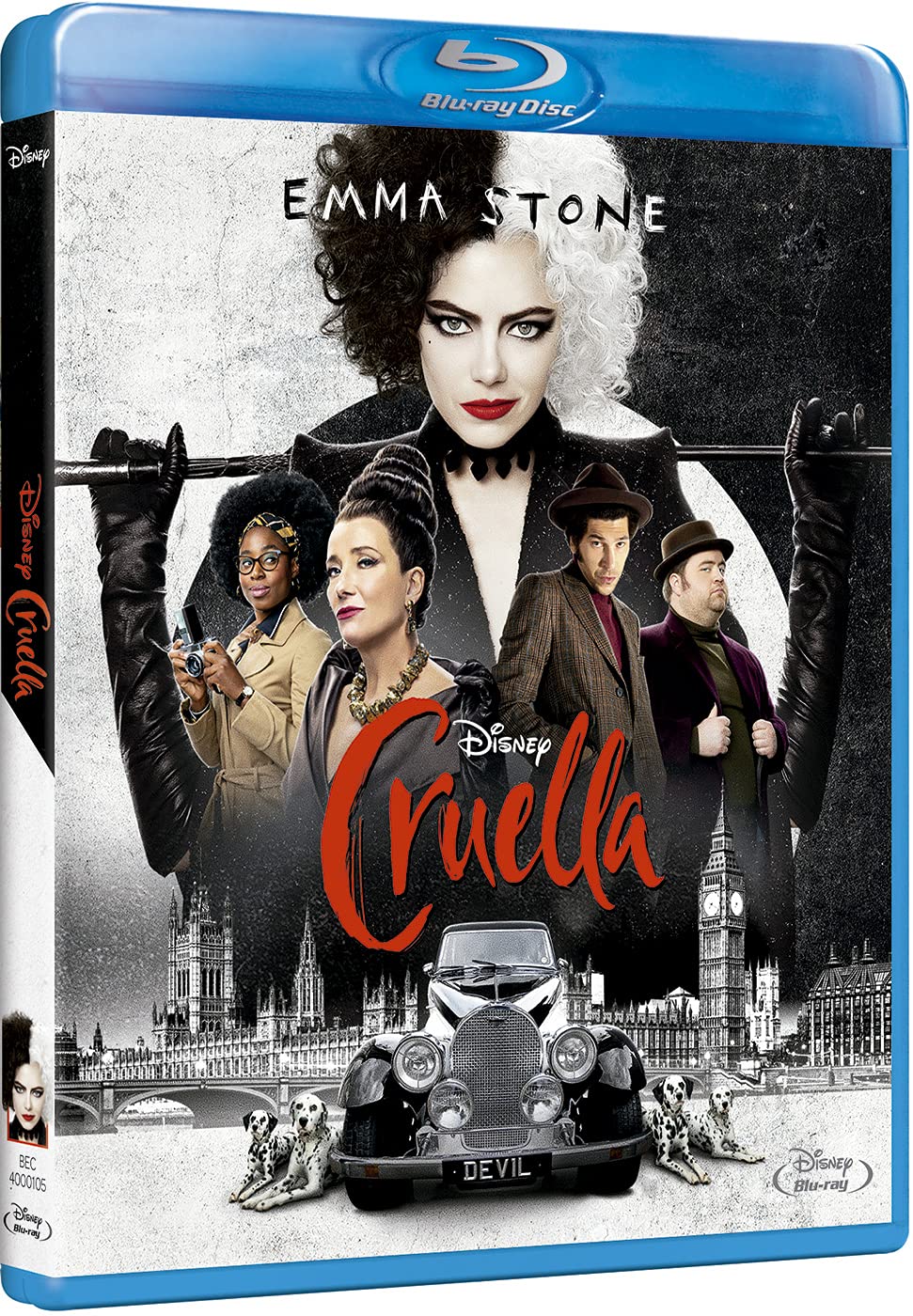 Cruella - Film Blu-Ray avec Sous-titres Espagnols