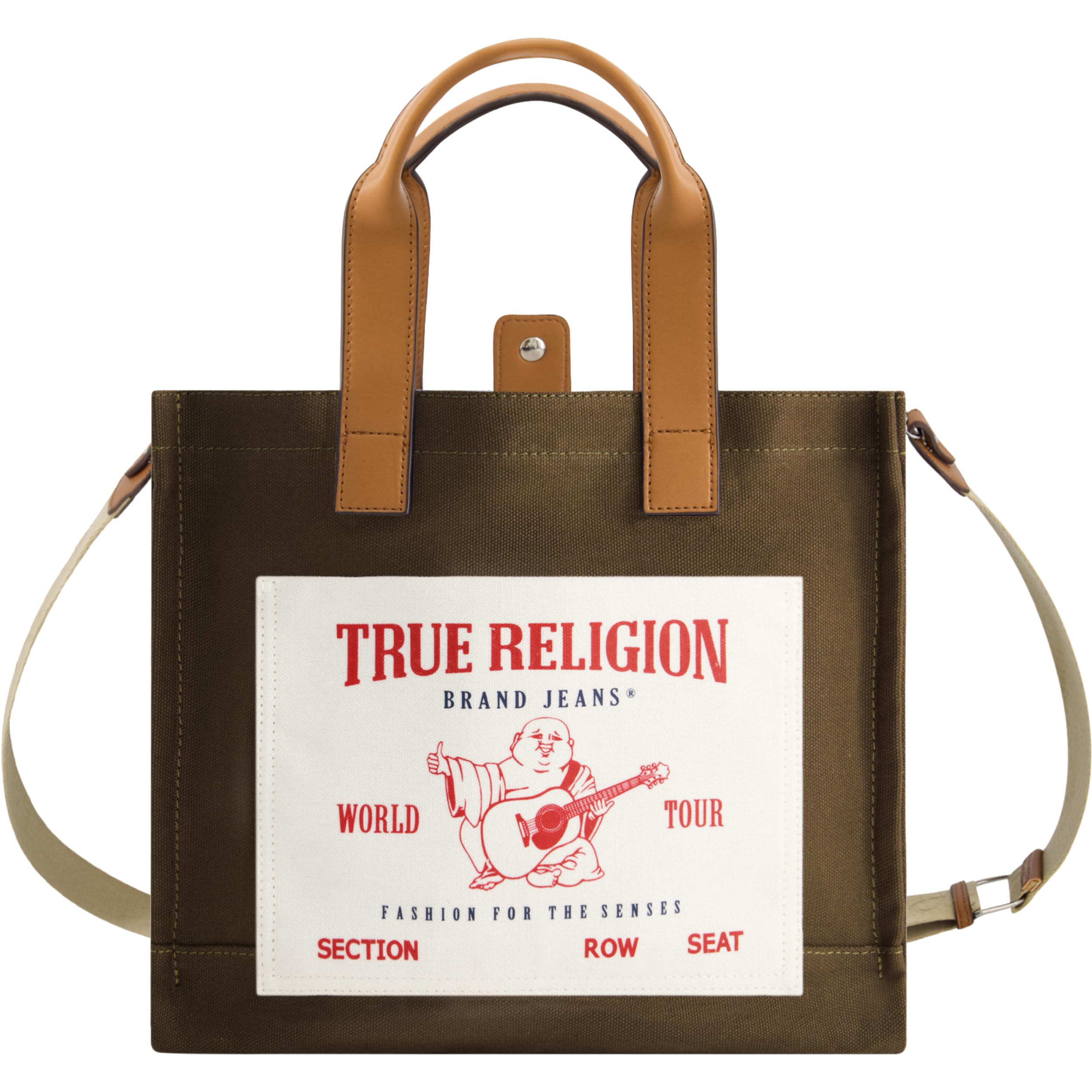 True ReligionTote, Women's Medium Travel Shoulder Bag with Adjustable Strap